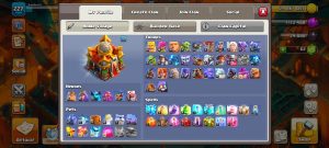Max TH16 Clash of Clans Account | Level 227 | Heroes 95/95/79/70/45 | iOS/Android
