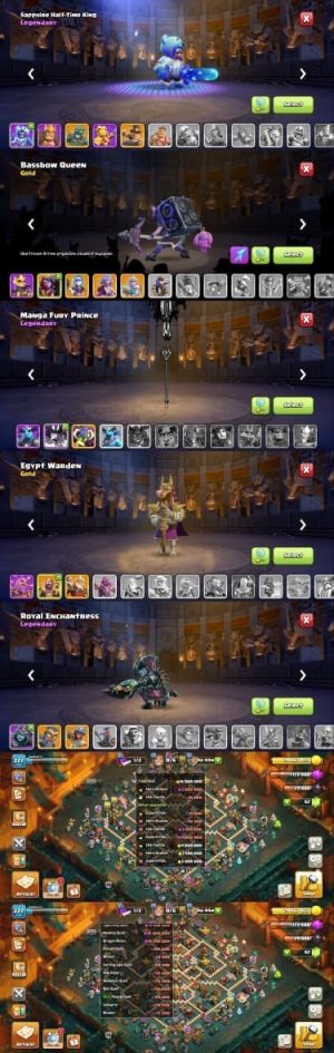 Max TH16 Clash of Clans Account | Level 227 | Heroes 95/95/79/70/45 | iOS/Android