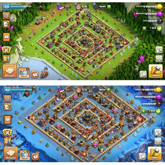 TH17 Clash of Clans Account | Level 180 | iOS/Android
