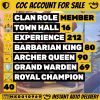 Clash of Clans account TH16 Clash of Clans Account | Level 212 | Heroes 80_90_70_69_40 | iOS/Android