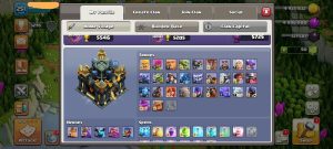 Clash of Clans account TH17 Clash of Clans Account | Level 251 | BK 95, AQ 95, GW 70, RC 45 | iOS/Android