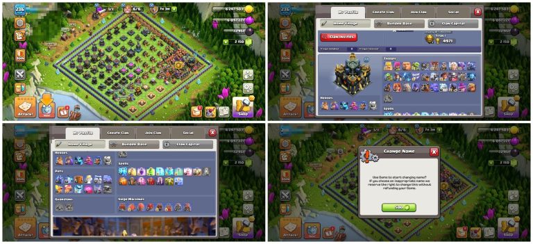 TH17 Clash of Clans Account | Level 236 | Heroes 81/96/72/67/50 | iOS/Android