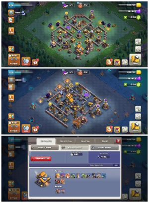 Clash of Clans account TH17 Clash of Clans Account | Level 236 | Heroes 81/96/72/67/50 | iOS/Android