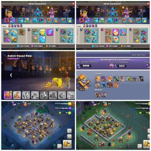 Clash of Clans account TH17 Clash of Clans Account | Level 236 | Heroes 76_85_70_70_28 | iOS/Android