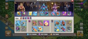TH17 Clash of Clans Account | Level 200 | Heroes 74/100/73/50 | iOS/Android