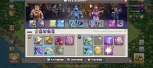 TH17 Clash of Clans Account | Level 200 | Heroes 74/100/73/50 | iOS/Android