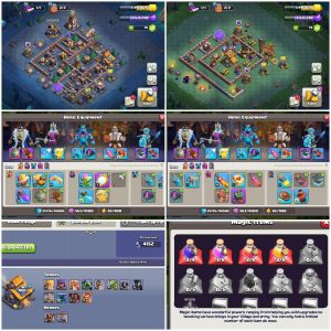 Clash of Clans account TH17 Clash of Clans Account | Level 242 | Heroes 71/76/70/70/49 | iOS/Android