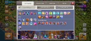 TH17 Clash of Clans Account | Level 253 | BK 100, AQ 100, GW 75, RC 50, MP 90 | iOS/Android