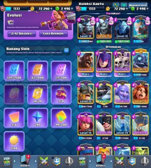 Clash Royale account King Tower 15 Clash Royale Account | 10,738 Trophies | Arena 26 | iOS/Android