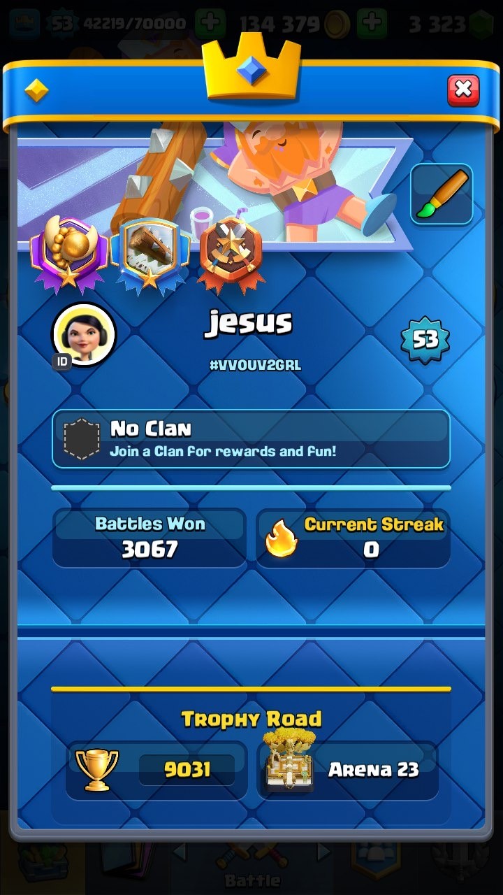 King Tower 14 Clash Royale Account | 9,031 Trophies | Arena 23 | 12 Evos | iOS/Android