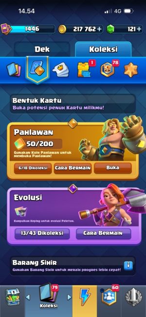 King Tower 13 Clash Royale Account | 7,391 Trophies | Arena 19 | 123 Cards, 13 Evos | iOS/Android