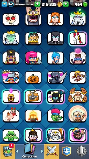 King Tower 15 Clash Royale Account | 10,212 Trophies | Arena 25 | 16 Evos | iOS/Android
