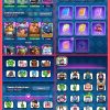 King Tower 14 Clash Royale Account | 10,000 Trophies | Arena 25 | 121 Cards, 9 Evos | iOS/Android
