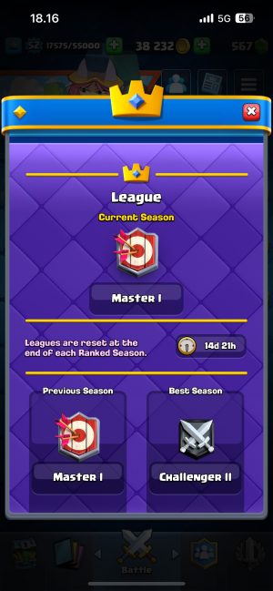 King Tower 14 Clash Royale Account | 9,636 Trophies | Arena 24 | 121 Cards, 14 Evos | iOS/Android