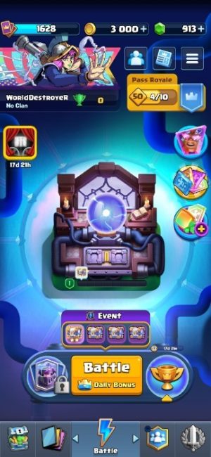 Clash Royale account King Tower 16 Clash Royale Account | 14,000 Trophies | 14 Evos | iOS/Android