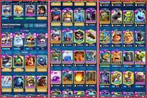 King Tower 15 Clash Royale Account | 13,500 Trophies | 121 Cards, 11 Evos | iOS/Android