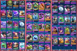 King Tower 15 Clash Royale Account | 13,500 Trophies | 121 Cards, 11 Evos | iOS/Android