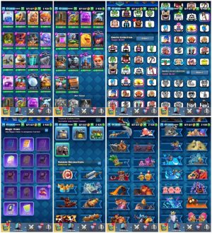 King Tower 14 Clash Royale Account | 12,795 Trophies | 10 Evos | iOS/Android
