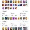 Clash Royale account King Tower 16 Clash Royale Account | 14,000 Trophies | 25 Evos | iOS/Android