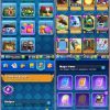 King Tower 15 Clash Royale Account | 9,510 Trophies | Arena 24 | 8 Evos | iOS/Android