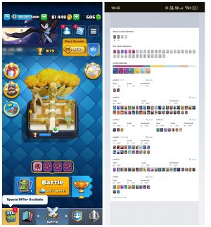 King Tower 14 Clash Royale Account | 9,179 Trophies | 6 Evos | iOS/Android