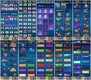 King Tower 14 Clash Royale Account | 9,746 Trophies | 7 Evos | iOS/Android
