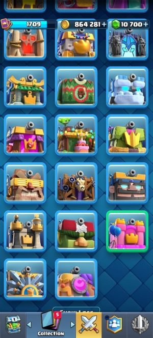 Clash Royale account King Tower 16 Clash Royale Account | 9,000 Trophies | 121 Cards | iOS/Android
