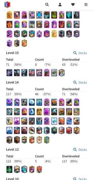 Clash Royale account King Tower 16 Clash Royale Account | 14,000 Trophies | 29 Evos | iOS/Android