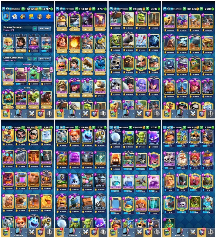 Clash Royale account King Tower 15 Clash Royale Account | 12,790 Trophies | 18 Evos | iOS/Android