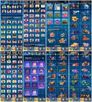 Clash Royale account King Tower 15 Clash Royale Account | 11,600 Trophies | 13 Evos | iOS/Android