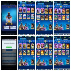 Clash Royale account King Tower 15 Clash Royale Account | 11,500 Trophies | 17 Evos | iOS/Android