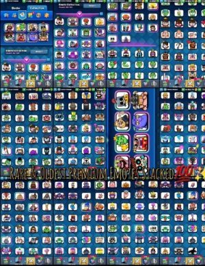 Clash Royale account King Tower 15 Clash Royale Account | 15,000 Trophies | Arena 25 | 20 Evos | iOS/Android
