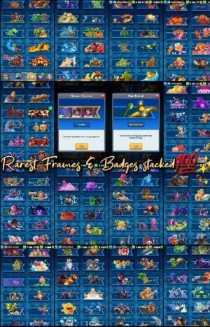 Clash Royale account King Tower 15 Clash Royale Account | 15,000 Trophies | Arena 25 | 20 Evos | iOS/Android