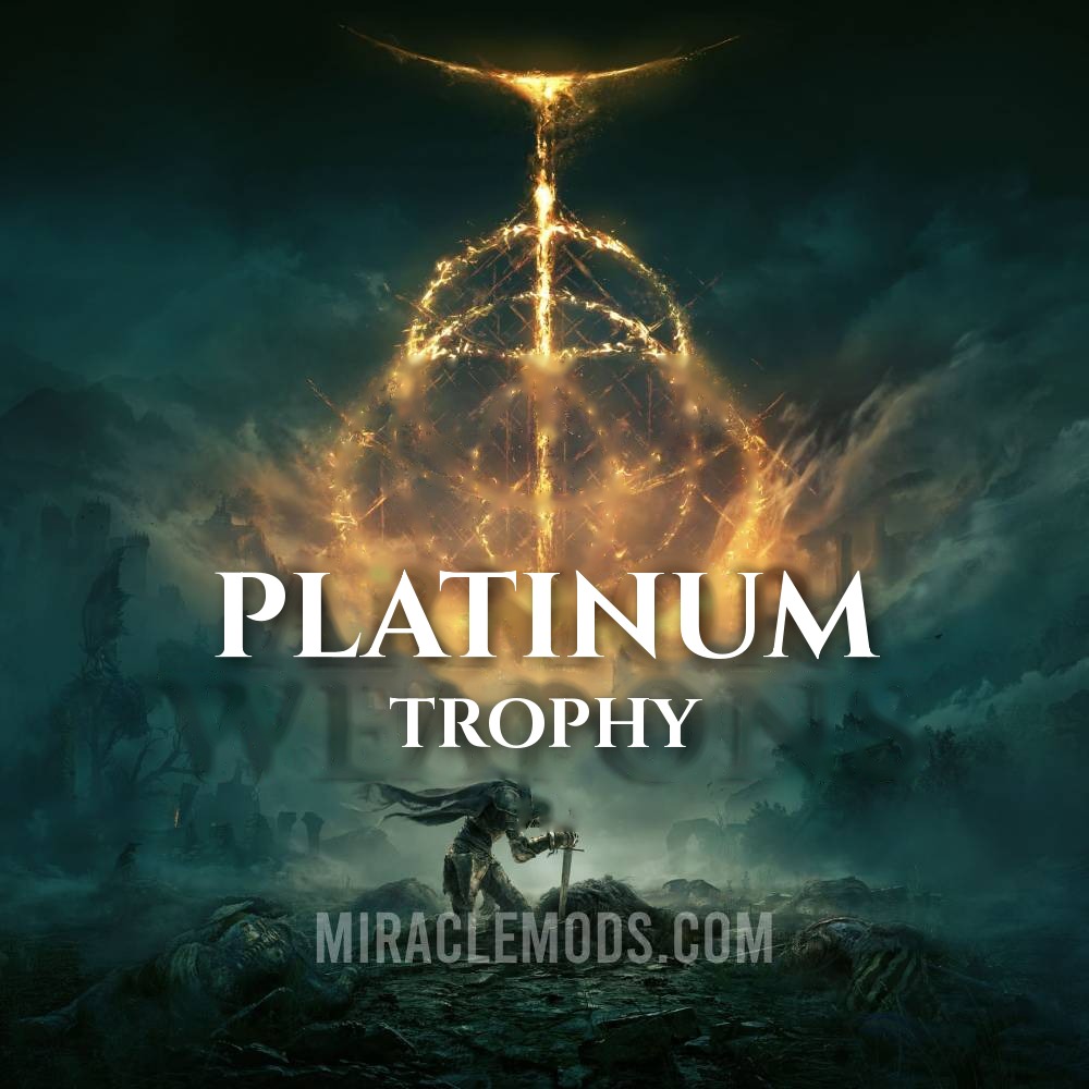 Elden Ring - Platinum Trophy (PS4/PS5) Elden Ring - Platinum Trophy (PS4/PS5)