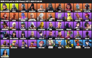 Fortnite account 51-Skin Fortnite Account | Havoc, Carbide, Sub Commander, Orange Justice | PC
