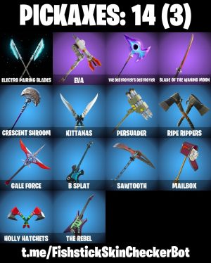 13-Skin Fortnite Account | Take The L, Dark Voyager, Carbide, Peely | PC/PSN/Xbox