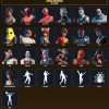 140-Skin Fortnite Account | Carbide, Lara Croft, Peely, Deadpool | PC