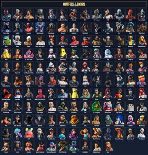 140-Skin Fortnite Account | Carbide, Lara Croft, Peely, Deadpool | PC