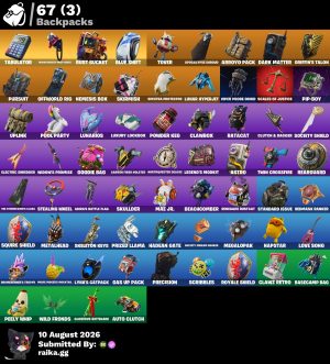 Fortnite account 53-Skin OG Fortnite Account | Blue Squire, Royale Knight, The Reaper, Take The L | PC/Xbox