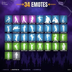 Fortnite account 32-Skin Fortnite Account | Take The L, Havoc, Elite Agent, Dark Voyager | PC/PSN/Xbox/Switch/Mobile