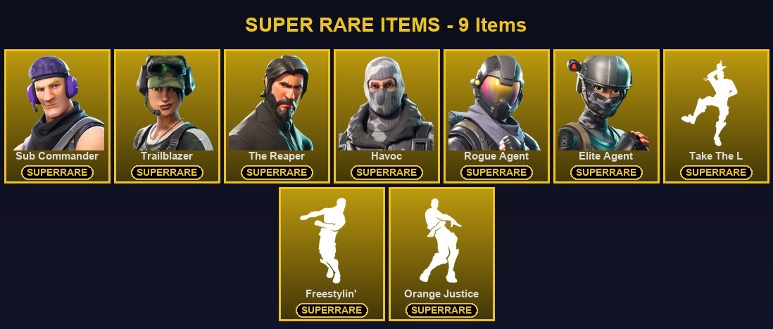 Fortnite account 45-Skin Fortnite Account | The Reaper, Havoc, Elite Agent, Dark Voyager | PC/PSN/Xbox