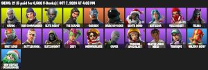 Fortnite account 21-Skin Fortnite Account | The Reaper, Take The L, Havoc, Elite Agent | PC/PSN/Xbox