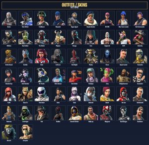 56-Skin OG Fortnite Account | Havoc, Royale Bomber, Omega, Carbide | PC