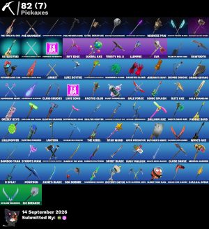 Fortnite account 55-Skin Fortnite Account | The Reaper, Take The L, Elite Agent, Dark Voyager | PC/PSN/Xbox