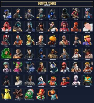 53-Skin Fortnite Account | The Reaper, Take The L, Elite Agent, Carbide | PC