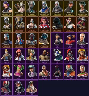 Fortnite account 38-Skin Fortnite Account | Blue Squire, Royale Knight, The Reaper, Havoc | PC/Xbox