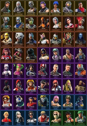 Fortnite account 56-Skin Fortnite Account | Blue Squire, Royale Knight, The Reaper, Havoc | PSN/Xbox