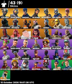 Fortnite account 43-Skin OG Fortnite Account | Blue Squire, Royale Knight, The Reaper, Take The L | PC/PSN