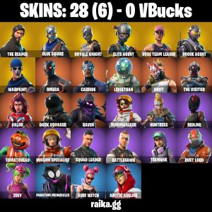 28-Skin OG Fortnite Account | Blue Squire, Royale Knight, The Reaper, Take The L | PC/PSN/Xbox