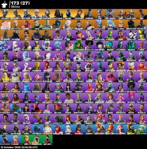 173-Skin Fortnite Account | Blue Squire, Royale Knight, The Reaper, Take The L | PC/PSN/Xbox